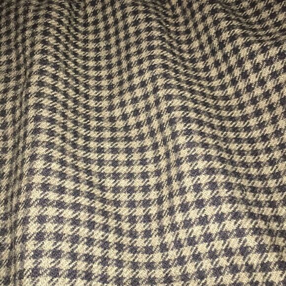 J. Crew wool blend leather-trim houndstooth skirt 10 - Picture 11 of 12